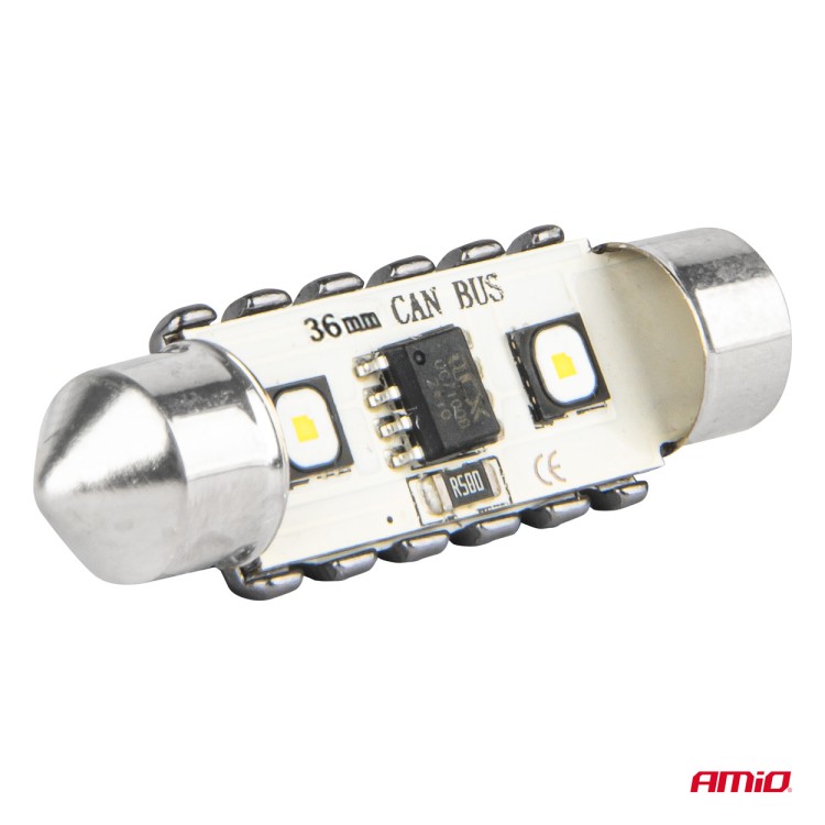 ΛΑΜΠΑΚΙΑ ΠΛΑΦΟΝΙΕΡΑΣ 36mm 12/24V C5W 5500K 12xSMD 3838 CAN-BUS FESTOON (ΛΕΥΚΟ) ΑΜΙΟ - 2 ΤΕΜ. ΛΑΜΠΑΚΙΑ ΠΛΑΦΟΝΙΕΡΑΣ 36mm 12/24V C5W 5500K 12xSMD 3838 CAN-BUS FESTOON (ΛΕΥΚΟ) ΑΜΙΟ - 2 ΤΕΜ.