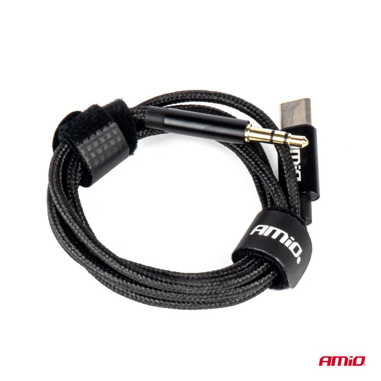 Amio - ΚΑΛΩΔΙΟ ΣΥΝΔΕΣΗΣ ΑΝΤΑΠΤΟΡΑΣ ΑΠΟ USB-C ΣΕ AUX MINI JACK 3.5mm 1m - 1 Τεμ. (04294/AM) Amio - ΚΑΛΩΔΙΟ ΣΥΝΔΕΣΗΣ ΑΝΤΑΠΤΟΡΑΣ ΑΠΟ USB-C ΣΕ AUX MINI JACK 3.5mm 1m - 1 Τεμ. (04294/AM)
