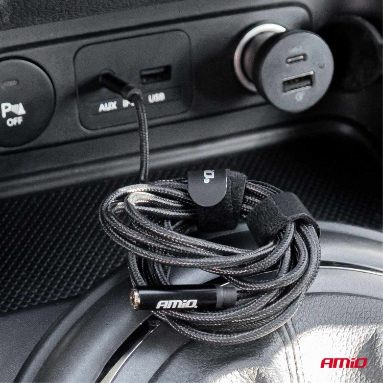 Amio - ΚΑΛΩΔΙΟ ΣΥΝΔΕΣΗΣ AUX MINI JACK ΑΠΟ ΑΡΣΕΝΙΚΟ 3.5mm ΣΕ ΘΗΛΥΚΟ 3.5mm 2m - 1 Τεμ. (04296/AM) Amio - ΚΑΛΩΔΙΟ ΣΥΝΔΕΣΗΣ AUX MINI JACK ΑΠΟ ΑΡΣΕΝΙΚΟ 3.5mm ΣΕ ΘΗΛΥΚΟ 3.5mm 2m - 1 Τεμ. (04296/AM)