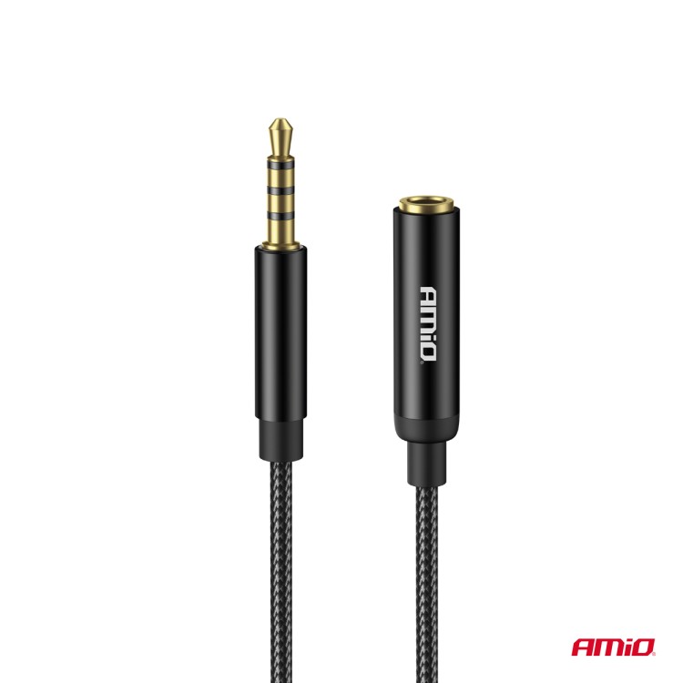 Amio - ΚΑΛΩΔΙΟ ΣΥΝΔΕΣΗΣ AUX MINI JACK ΑΠΟ ΑΡΣΕΝΙΚΟ 3.5mm ΣΕ ΘΗΛΥΚΟ 3.5mm 2m - 1 Τεμ. (04296/AM) Amio - ΚΑΛΩΔΙΟ ΣΥΝΔΕΣΗΣ AUX MINI JACK ΑΠΟ ΑΡΣΕΝΙΚΟ 3.5mm ΣΕ ΘΗΛΥΚΟ 3.5mm 2m - 1 Τεμ. (04296/AM)