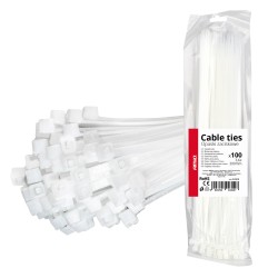 Amio - ΔΕΜΑΤΙΚΑ/ΔΕΤΙΚΑ ΚΑΛΩΔΙΩΝ TIE WRAP (ΤΑΙΡΑΠ) 3.6 x 300mm (ΛΕΥΚΟ) - 100 ΤΕΜ. (04309/AM) Amio - ΔΕΜΑΤΙΚΑ/ΔΕΤΙΚΑ ΚΑΛΩΔΙΩΝ TIE WRAP (ΤΑΙΡΑΠ) 3.6 x 300mm (ΛΕΥΚΟ) - 100 ΤΕΜ. (04309/AM)