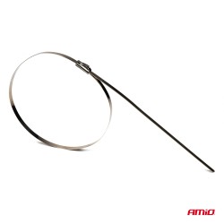 Amio - ΔΕΜΑΤΙΚΑ/ΔΕΤΙΚΑ ΚΑΛΩΔΙΩΝ TIE WRAP (ΤΑΙΡΑΠ) ΜΕΤΑΛΛΙΚΑ 4,6 x 250mm - 100 ΤΕΜ. (04322/AM)