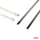 Amio - ΔΕΜΑΤΙΚΑ/ΔΕΤΙΚΑ ΚΑΛΩΔΙΩΝ TIE WRAP (ΤΑΙΡΑΠ) ΜΕΤΑΛΛΙΚΑ 4,6 x 400mm - 100 ΤΕΜ. (04325/AM)