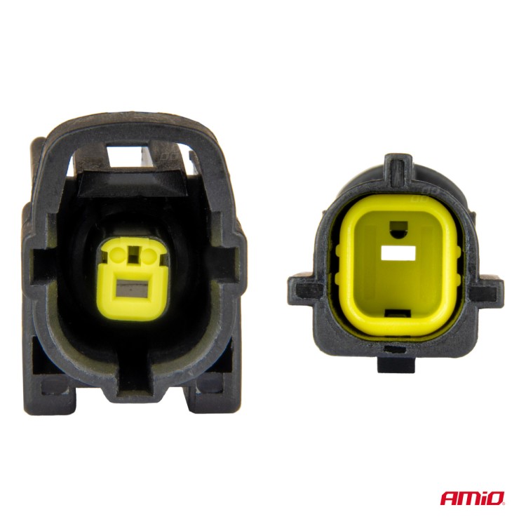 Amio - ΦΙΣΑ ΣΥΝΔΕΣΗΣ ΜΕ ΥΠΟΔΟΧΗ 1 PIN Φ2,2mm ΑΔΙΑΒΡΟΧΗ - 1 τεμ. (04345/AM)
