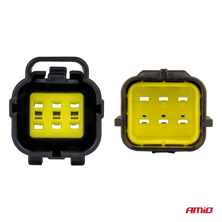 Amio - ΦΙΣΑ ΣΥΝΔΕΣΗΣ ΜΕ ΥΠΟΔΟΧΗ 6 PIN Φ2,2mm ΑΔΙΑΒΡΟΧΗ - 1 τεμ. (04349/AM) Amio - ΦΙΣΑ ΣΥΝΔΕΣΗΣ ΜΕ ΥΠΟΔΟΧΗ 6 PIN Φ2,2mm ΑΔΙΑΒΡΟΧΗ - 1 τεμ. (04349/AM)