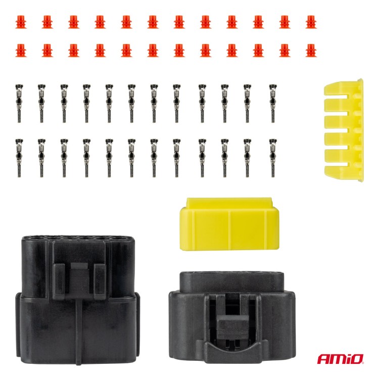 Amio - ΦΙΣΑ ΣΥΝΔΕΣΗΣ ΜΕ ΥΠΟΔΟΧΗ 12 PIN Φ2,2mm ΑΔΙΑΒΡΟΧΗ - 1 τεμ. (04352/AM) Amio - ΦΙΣΑ ΣΥΝΔΕΣΗΣ ΜΕ ΥΠΟΔΟΧΗ 12 PIN Φ2,2mm ΑΔΙΑΒΡΟΧΗ - 1 τεμ. (04352/AM)