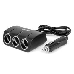 Amio - ΑΝΤΑΠΤΟΡΑΣ ΑΝΑΠΤΗΡΑ 12/24V 120W ΜΑΥΡΟΣ/3 ΘΕΣΕΙΣ/ΚΑΛΩΔΙΟ 80cm - 1 Τεμ. (04359/AM) Amio - ΑΝΤΑΠΤΟΡΑΣ ΑΝΑΠΤΗΡΑ 12/24V 120W ΜΑΥΡΟΣ/3 ΘΕΣΕΙΣ/ΚΑΛΩΔΙΟ 80cm - 1 Τεμ. (04359/AM)