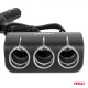 Amio - ΑΝΤΑΠΤΟΡΑΣ ΑΝΑΠΤΗΡΑ 12/24V 120W ΜΑΥΡΟΣ/3 ΘΕΣΕΙΣ/1xUSB-A/ΜΕ ΥΠΟΔΟΧΗ ΑΝΑΠΤΗΡΑ ΑΥΤΟΚΙΝΗΤΟΥ/ΚΑΛΩΔΙΟ 80cm - 1 Τεμ. (04360/AM) Amio - ΑΝΤΑΠΤΟΡΑΣ ΑΝΑΠΤΗΡΑ 12/24V 120W ΜΑΥΡΟΣ/3 ΘΕΣΕΙΣ/1xUSB-A/ΜΕ ΥΠΟΔΟΧΗ ΑΝΑΠΤΗΡΑ ΑΥΤΟΚΙΝΗΤΟΥ/ΚΑΛΩΔΙΟ 80cm - 1 Τεμ. (04360/AM)