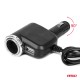 Amio - ΑΝΤΑΠΤΟΡΑΣ ΑΝΑΠΤΗΡΑ 12/24V 120W ΜΑΥΡΟΣ/3 ΘΕΣΕΙΣ/1xUSB-A/ΜΕ ΥΠΟΔΟΧΗ ΑΝΑΠΤΗΡΑ ΑΥΤΟΚΙΝΗΤΟΥ/ΚΑΛΩΔΙΟ 80cm - 1 Τεμ. (04360/AM) Amio - ΑΝΤΑΠΤΟΡΑΣ ΑΝΑΠΤΗΡΑ 12/24V 120W ΜΑΥΡΟΣ/3 ΘΕΣΕΙΣ/1xUSB-A/ΜΕ ΥΠΟΔΟΧΗ ΑΝΑΠΤΗΡΑ ΑΥΤΟΚΙΝΗΤΟΥ/ΚΑΛΩΔΙΟ 80cm - 1 Τεμ. (04360/AM)