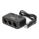 Amio - ΑΝΤΑΠΤΟΡΑΣ ΑΝΑΠΤΗΡΑ 12/24V 120W ΜΑΥΡΟΣ/3 ΘΕΣΕΙΣ/1xUSB-A+1xUSB-C QC 4.0 ΤΑΧΕΙΑΣ ΦΟΡΤΙΣΗΣ/ΚΑΛΩΔΙΟ 80cm - 1 Τεμ. (04365/AM) Amio - ΑΝΤΑΠΤΟΡΑΣ ΑΝΑΠΤΗΡΑ 12/24V 120W ΜΑΥΡΟΣ/3 ΘΕΣΕΙΣ/1xUSB-A+1xUSB-C QC 4.0 ΤΑΧΕΙΑΣ ΦΟΡΤΙΣΗΣ/ΚΑΛΩΔΙΟ 80cm - 1 Τεμ. (04365/AM)