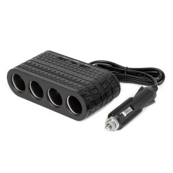 Amio - ΑΝΤΑΠΤΟΡΑΣ ΑΝΑΠΤΗΡΑ 12/24V 120W ΜΑΥΡΟΣ - 4 ΘΕΣΕΙΣ - 2xUSB-A + 1xUSB-C - ΚΑΛΩΔΙΟ 80cm - 1 Τεμ. (04367/AM) Amio - ΑΝΤΑΠΤΟΡΑΣ ΑΝΑΠΤΗΡΑ 12/24V 120W ΜΑΥΡΟΣ - 4 ΘΕΣΕΙΣ - 2xUSB-A + 1xUSB-C - ΚΑΛΩΔΙΟ 80cm - 1 Τεμ. (04367/AM)
