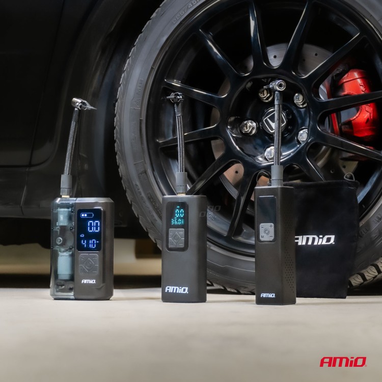 Amio - ΚΟΜΠΡΕΣΕΡ ΑΕΡΑ ΜΕ USB-C 10BAR 150PSI 20L/MIN 40W ΜΕ ΨΗΦΙΑΚΗ ΟΘΟΝΗ & ΦΑΚΟ LED 1ΤΕΜ. (04377/AM) Amio - ΚΟΜΠΡΕΣΕΡ ΑΕΡΑ ΜΕ USB-C 10BAR 150PSI 20L/MIN 40W ΜΕ ΨΗΦΙΑΚΗ ΟΘΟΝΗ & ΦΑΚΟ LED 1ΤΕΜ. (04377/AM)