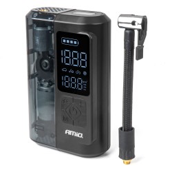 Amio - ΚΟΜΠΡΕΣΕΡ ΑΕΡΑ ΕΠΑΝΑΦΟΡΤΙΖΟΜΕΝΟ 12V & USB-C 10BAR 150PSI 20L/MIN 40W 1ΤΕΜ. (04378/AM) Amio - ΚΟΜΠΡΕΣΕΡ ΑΕΡΑ ΕΠΑΝΑΦΟΡΤΙΖΟΜΕΝΟ 12V & USB-C 10BAR 150PSI 20L/MIN 40W 1ΤΕΜ. (04378/AM)