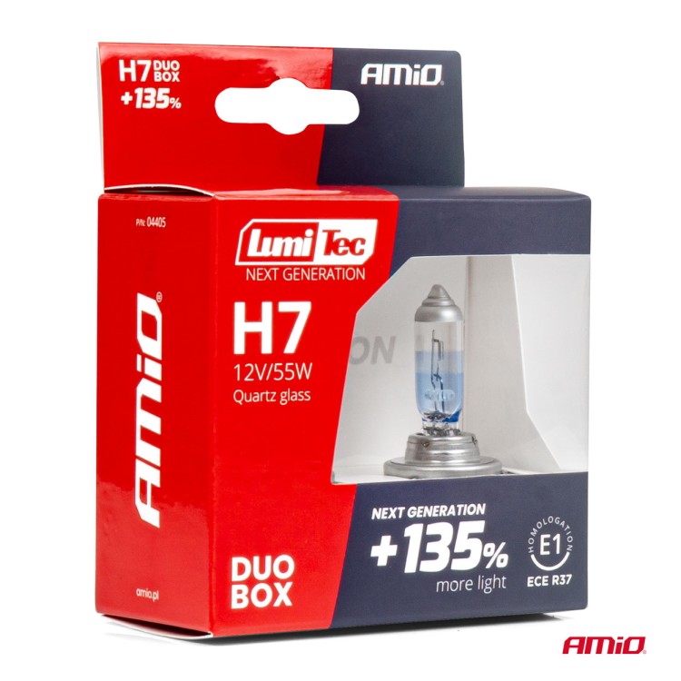 H7 12V 55W PX26d LumiTec NEXT GENERATION +135%  2ΤΕΜ.