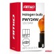 Amio - Λάμπα Αλογόνου PWY24W 12V 24W Amber (Πορτοκαλί) Βάση WP3.3x14.5-4 για Φλας - 1 τεμ.(04410/AM) Amio - Λάμπα Αλογόνου PWY24W 12V 24W Amber (Πορτοκαλί) Βάση WP3.3x14.5-4 για Φλας - 1 τεμ.(04410/AM)