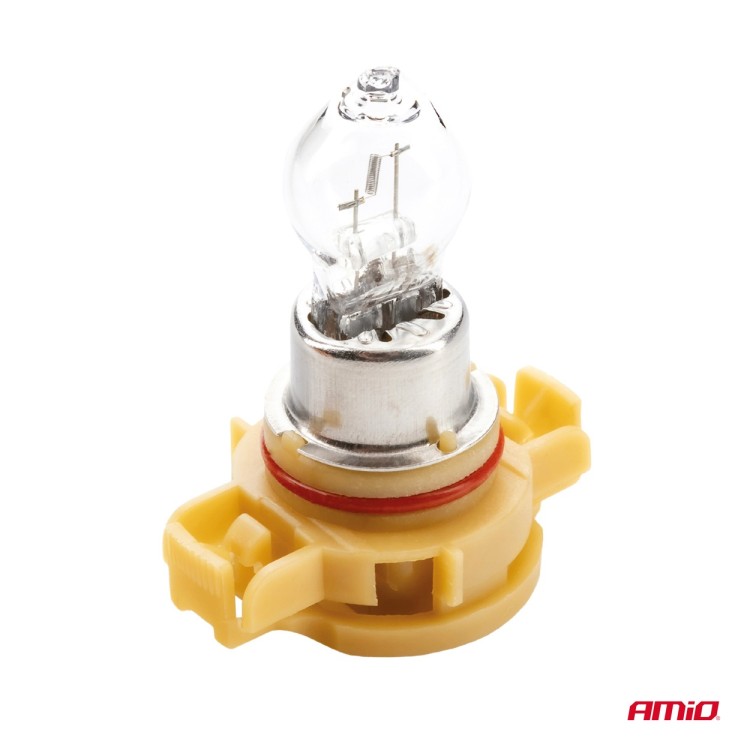 Amio - Λάμπα Αλογόνου PSX24W 12V 24W Βάση PG20-7 για Φώτα Ημέρας (DRL) & Προβολείς Ομίχλης - 1 τεμ.(04411/AM) Amio - Λάμπα Αλογόνου PSX24W 12V 24W Βάση PG20-7 για Φώτα Ημέρας (DRL) & Προβολείς Ομίχλης - 1 τεμ.(04411/AM)