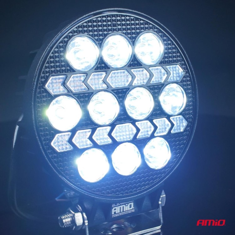 Amio - Προβολέας Εργασίας LED AWL76 45W 3000lm 6500K με Λευκό + Κίτρινο φώς προειδοποίησης 9/36V - 1 τεμ. (04420/AM) Amio - Προβολέας Εργασίας LED AWL76 45W 3000lm 6500K με Λευκό + Κίτρινο φώς προειδοποίησης 9/36V - 1 τεμ. (04420/AM)