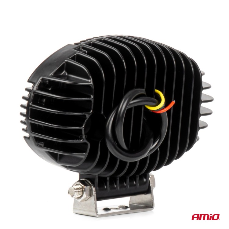 Amio - Προβολέας Εργασίας LED AWL77 45W 3000lm 6500K με Λευκό + Κίτρινο φώς προειδοποίησης 9/36V - 1 τεμ. (04421/AM) Amio - Προβολέας Εργασίας LED AWL77 45W 3000lm 6500K με Λευκό + Κίτρινο φώς προειδοποίησης 9/36V - 1 τεμ. (04421/AM)