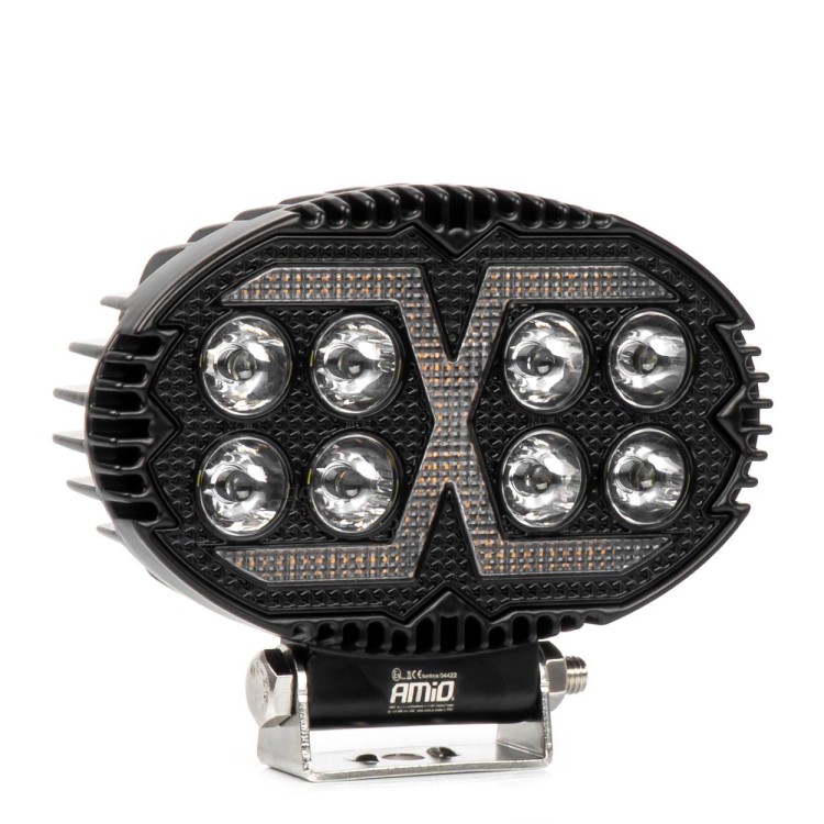 Amio - Προβολέας Εργασίας LED AWL78 SPOT 45W 2400lm 6500K με Λευκό + Κίτρινο φώς προειδοποίησης 9/36V - 1 τεμ. (04422/AM) Amio - Προβολέας Εργασίας LED AWL78 SPOT 45W 2400lm 6500K με Λευκό + Κίτρινο φώς προειδοποίησης 9/36V - 1 τεμ. (04422/AM)