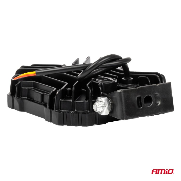 Amio - Προβολέας Εργασίας LED AWL82 FLOOD 48W 3600lm 6500K με σταθερή Κίτρινη LED μπάρα – 9–36V - 1 τεμ. (04426/AM) Amio - Προβολέας Εργασίας LED AWL82 FLOOD 48W 3600lm 6500K με σταθερή Κίτρινη LED μπάρα – 9–36V - 1 τεμ. (04426/AM)