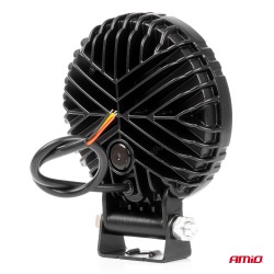 Amio - Προβολέας Εργασίας LED AWL83 FLOOD 48W 3600lm 6500K με σταθερή Κίτρινη LED μπάρα - 1 τεμ. (04427/AM)