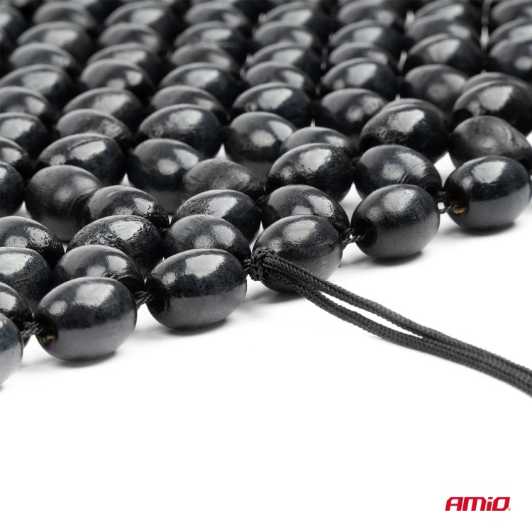 Amio – Κάλυμμα Καθίσματος Αντιιδρωτικό με Χάντρες 44×106cm Μαύρο – Universal CSM-18 - 1 Τεμ. (04431/AM) Amio – Κάλυμμα Καθίσματος Αντιιδρωτικό με Χάντρες 44×106cm Μαύρο – Universal CSM-18 - 1 Τεμ. (04431/AM)