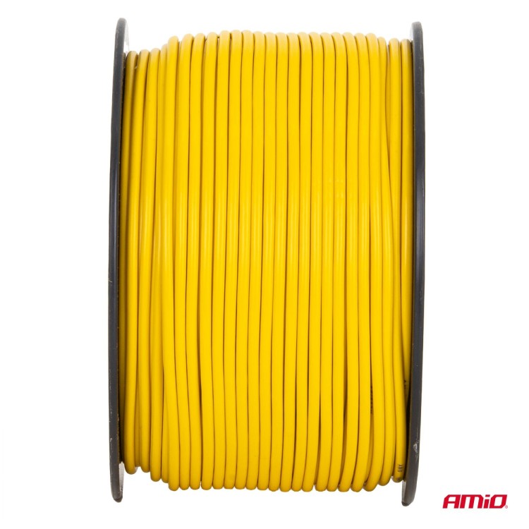 Amio - Μονόκλωνο Καλώδιο Εγκατάστασης CCA 1×1mm² 100m – 5A / 12-230V - 1 τεμ. (04448/AM) Amio - Μονόκλωνο Καλώδιο Εγκατάστασης CCA 1×1mm² 100m – 5A / 12-230V - 1 τεμ. (04448/AM)