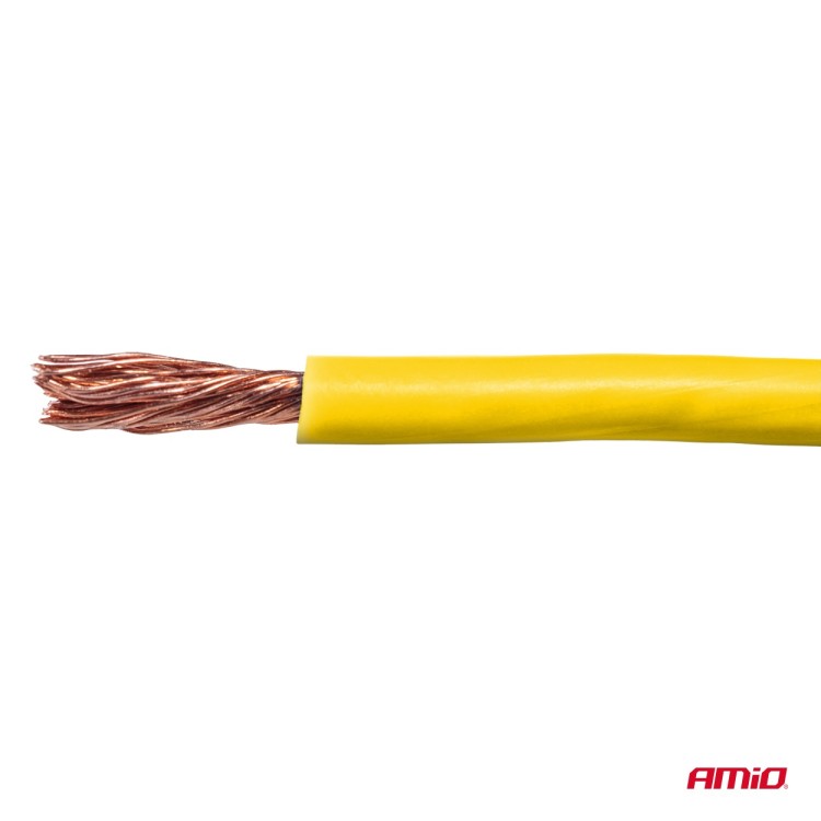 Amio - Μονόκλωνο Καλώδιο Εγκατάστασης CCA 1×1mm² 100m – 5A / 12-230V - 1 τεμ. (04448/AM) Amio - Μονόκλωνο Καλώδιο Εγκατάστασης CCA 1×1mm² 100m – 5A / 12-230V - 1 τεμ. (04448/AM)