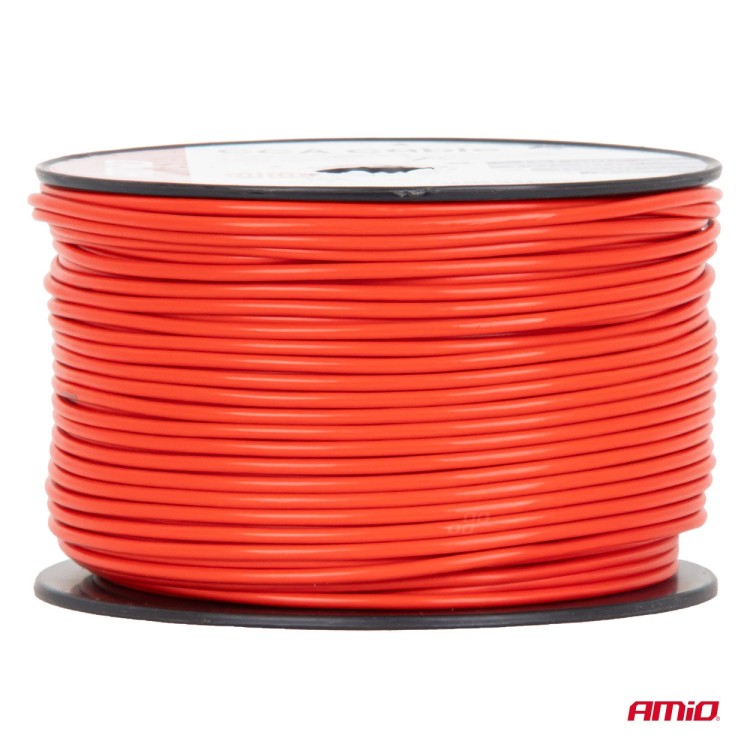 Amio - Μονόκλωνο Καλώδιο Εγκατάστασης CCA 1×1mm² 100m – 12/230V - 1 τεμ. (04451/AM) Amio - Μονόκλωνο Καλώδιο Εγκατάστασης CCA 1×1mm² 100m – 12/230V - 1 τεμ. (04451/AM)