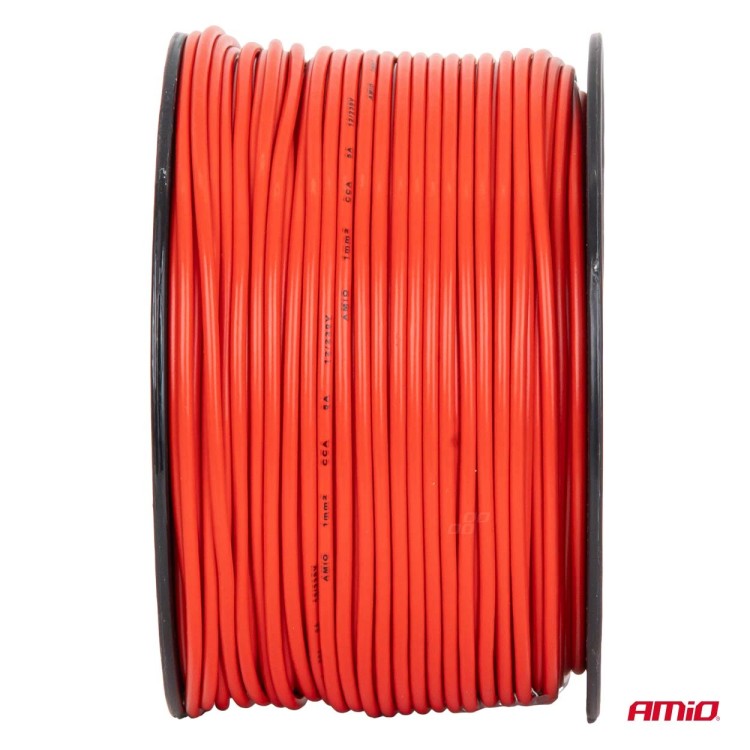 Amio - Μονόκλωνο Καλώδιο Εγκατάστασης CCA 1×1mm² 100m – 12/230V - 1 τεμ. (04451/AM) Amio - Μονόκλωνο Καλώδιο Εγκατάστασης CCA 1×1mm² 100m – 12/230V - 1 τεμ. (04451/AM)