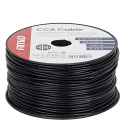 Amio - Μονόκλωνο Καλώδιο Εγκατάστασης CCA 1×0,75mm² 100m – 12/230V - 1 τεμ. (04453/AM) Amio - Μονόκλωνο Καλώδιο Εγκατάστασης CCA 1×0,75mm² 100m – 12/230V - 1 τεμ. (04453/AM)