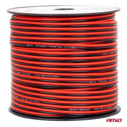 Amio - Δίδυμο Καλώδιο Ηχείων CCA 2×1mm² 100m - 1 τεμ. (04458/AM)