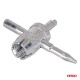 Amio - Πολυεργαλείο Βαλβίδας Ελαστικών 4-σε-1 (4-Way Valve Tool) – Για Αυτοκίνητα, Μοτοσυκλέτες & Ποδήλατα - 1 τεμ. (04471/AM) Amio - Πολυεργαλείο Βαλβίδας Ελαστικών 4-σε-1 (4-Way Valve Tool) – Για Αυτοκίνητα, Μοτοσυκλέτες & Ποδήλατα - 1 τεμ. (04471/AM)