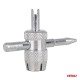 Amio - Πολυεργαλείο Βαλβίδας Ελαστικών 4-σε-1 (4-Way Valve Tool) – Για Αυτοκίνητα, Μοτοσυκλέτες & Ποδήλατα - 1 τεμ. (04471/AM) Amio - Πολυεργαλείο Βαλβίδας Ελαστικών 4-σε-1 (4-Way Valve Tool) – Για Αυτοκίνητα, Μοτοσυκλέτες & Ποδήλατα - 1 τεμ. (04471/AM)