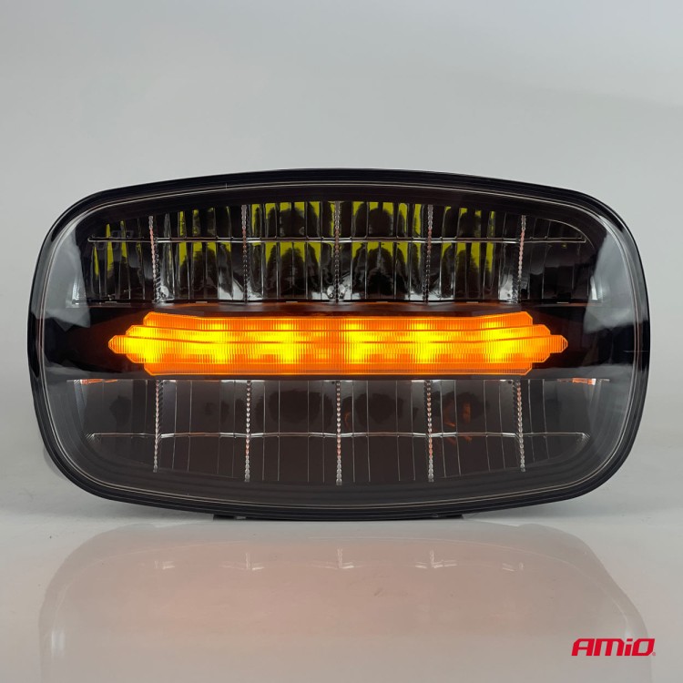 Amio - Προβολέας Εργασίας LED Oval με Ενσωματωμένο Φλας 109W 7000lm 9/36V για Φορτηγά Γεωργικά Μηχανήματα και Off-Road Οχήματα - 1 τεμ. (04535/AM) Amio - Προβολέας Εργασίας LED Oval με Ενσωματωμένο Φλας 109W 7000lm 9/36V για Φορτηγά Γεωργικά Μηχανήματα και Off-Road Οχήματα - 1 τεμ. (04535/AM)