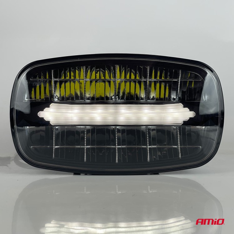 Amio - Προβολέας Εργασίας LED Oval με Ενσωματωμένο Φλας 109W 7000lm 9/36V για Φορτηγά Γεωργικά Μηχανήματα και Off-Road Οχήματα - 1 τεμ. (04535/AM) Amio - Προβολέας Εργασίας LED Oval με Ενσωματωμένο Φλας 109W 7000lm 9/36V για Φορτηγά Γεωργικά Μηχανήματα και Off-Road Οχήματα - 1 τεμ. (04535/AM)