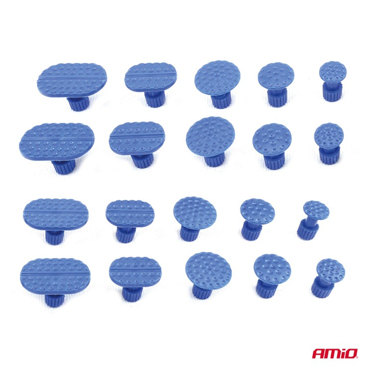 Amio - Kit Επισκευής Λαμαρίνας από Λακούβες (Αμάξωμα Οχήματος) DIY Dent Repair Kit με 20 Αντάπτορες για Επιβατικά Αυτοκίνητα - 1 σετ (04598/AM) Amio - Kit Επισκευής Λαμαρίνας από Λακούβες (Αμάξωμα Οχήματος) DIY Dent Repair Kit με 20 Αντάπτορες για Επιβατικά Αυτοκίνητα - 1 σετ (04598/AM)