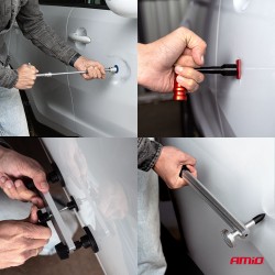 Amio - Kit Επισκευής Λαμαρίνας από Λακούβες (Αμάξωμα Οχήματος) DIY Dent+Ding Repair Kit Μεγάλο σε Σάκο για Επιβατικά Αυτοκίνητα - 1 σετ (04600/AM) Amio - Kit Επισκευής Λαμαρίνας από Λακούβες (Αμάξωμα Οχήματος) DIY Dent+Ding Repair Kit Μεγάλο σε Σάκο για Επιβατικά Αυτοκίνητα - 1 σετ (04600/AM)