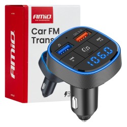 Amio - FM Transmitter Αναπτήρα τύπου FMT01 τάση λειτουργίας για Επιβατικά Αυτοκίνητα και Φορτηγά με 2xUSB Type-A για Επιβατικά Αυτοκίνητα και Φορτηγά - 1 τεμ. (04648/AM) Amio - FM Transmitter Αναπτήρα τύπου FMT01 τάση λειτουργίας για Επιβατικά Αυτοκίνητα και Φορτηγά με 2xUSB Type-A για Επιβατικά Αυτοκίνητα και Φορτηγά - 1 τεμ. (04648/AM)