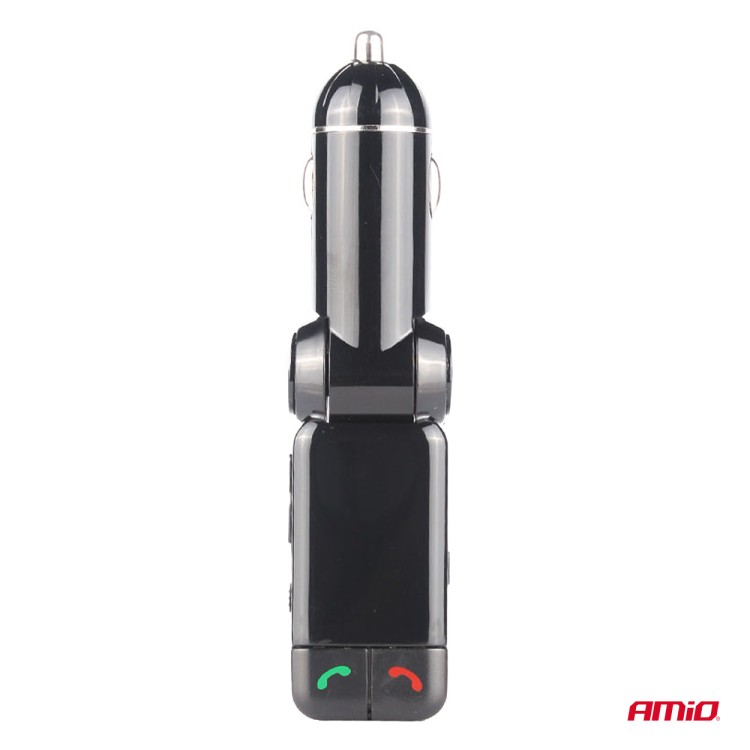 Amio - FM Transmitter Αναπτήρα τύπου FMT03 τάση λειτουργίας 12-24V με 2xUSB Type-A και Bluetooth για Επιβατικά Αυτοκίνητα και Φορτηγά - 1 τεμ. (04650/AM) Amio - FM Transmitter Αναπτήρα τύπου FMT03 τάση λειτουργίας 12-24V με 2xUSB Type-A και Bluetooth για Επιβατικά Αυτοκίνητα και Φορτηγά - 1 τεμ. (04650/AM)
