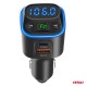 Amio - FM Transmitter Αυτοκινήτου 12/24V με 1xUSB Type-A και 2xUSB Type-C - 1 τεμ. (04651/AM)