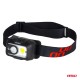 Amio - Φακός Κεφαλής Εργασίας τύπου XPG+COB LED χωρητικότητα μπαταρίας 1800mAh - 1 τεμ. (04667/AM) Amio - Φακός Κεφαλής Εργασίας τύπου XPG+COB LED χωρητικότητα μπαταρίας 1800mAh - 1 τεμ. (04667/AM)