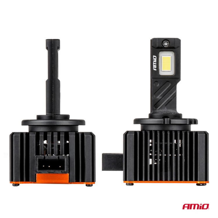 Amio - Λαμπτήρες LED Φώτων Εμπρός τύπου D1S/D1R βάση PK32d-2 τάση λειτουργίας 12V απόδοσης 110W (11132lm) XD PRO Series FULL CANBUS 6500K με ψύκτρα Plug & Play για Επιβατικά Αυτοκίνητα - 2 τεμ. (04679/AM) Amio - Λαμπτήρες LED Φώτων Εμπρός τύπου D1S/D1R βάση PK32d-2 τάση λειτουργίας 12V απόδοσης 110W (11132lm) XD PRO Series FULL CANBUS 6500K με ψύκτρα Plug & Play για Επιβατικά Αυτοκίνητα - 2 τεμ. (04679/AM)