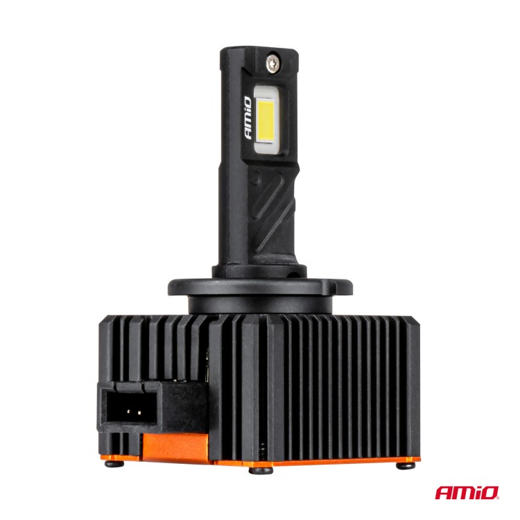 Amio - Λαμπτήρες LED Φώτων Εμπρός τύπου D1S/D1R βάση PK32d-2 τάση λειτουργίας 12V απόδοσης 110W (11132lm) XD PRO Series FULL CANBUS 6500K με ψύκτρα Plug & Play για Επιβατικά Αυτοκίνητα - 2 τεμ. (04679/AM) Amio - Λαμπτήρες LED Φώτων Εμπρός τύπου D1S/D1R βάση PK32d-2 τάση λειτουργίας 12V απόδοσης 110W (11132lm) XD PRO Series FULL CANBUS 6500K με ψύκτρα Plug & Play για Επιβατικά Αυτοκίνητα - 2 τεμ. (04679/AM)