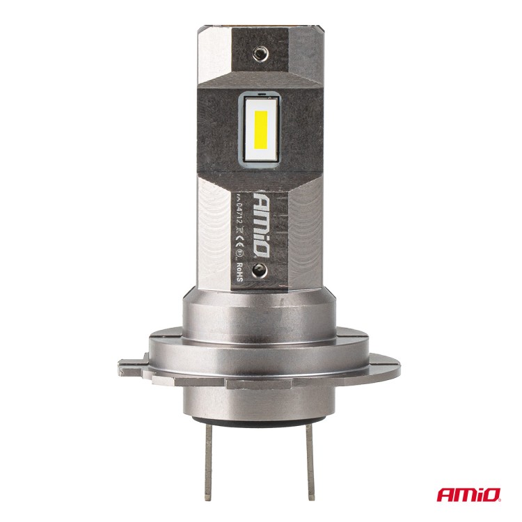 Amio - Λαμπτήρες LED Φώτων Εμπρός τύπου H7/H18 βάση PX26d/PY26d-1 τάση λειτουργίας 12V απόδοσης 30W (2710lm) Series H25 CANBUS 6000K για Επιβατικά Αυτοκίνητα - 2 τεμ. (04712/AM) Amio - Λαμπτήρες LED Φώτων Εμπρός τύπου H7/H18 βάση PX26d/PY26d-1 τάση λειτουργίας 12V απόδοσης 30W (2710lm) Series H25 CANBUS 6000K για Επιβατικά Αυτοκίνητα - 2 τεμ. (04712/AM)