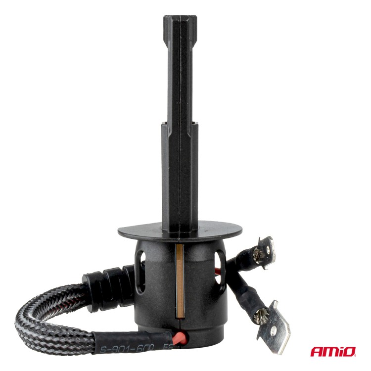 Amio - Λαμπτήρες LED F25 PRO Black Edition H1 68W 12-24V Full CAN Bus με Φωτεινότητα 7646lm σε Ψυχρό Λευκό 6000K για Επιβατικά Αυτοκίνητα & Φορτηγά - Σετ 2 τεμ. (04717/AM) Amio - Λαμπτήρες LED F25 PRO Black Edition H1 68W 12-24V Full CAN Bus με Φωτεινότητα 7646lm σε Ψυχρό Λευκό 6000K για Επιβατικά Αυτοκίνητα & Φορτηγά - Σετ 2 τεμ. (04717/AM)