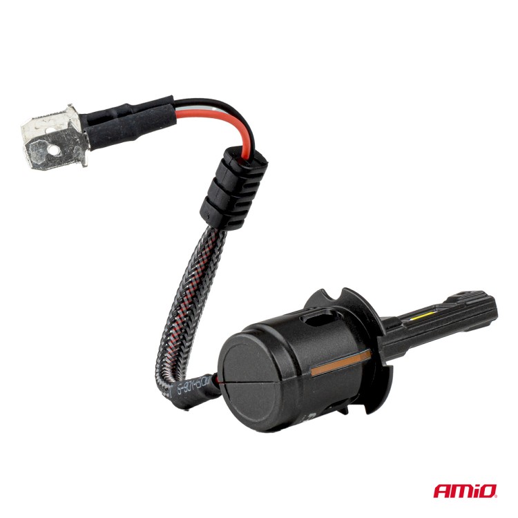 Amio - Λαμπτήρες LED F25 PRO Black Edition H3 68W 12-24V Full CAN Bus με Φωτεινότητα 7646lm σε Ψυχρό Λευκό 6000K για Επιβατικά Αυτοκίνητα & Φορτηγά - Σετ 2 τεμ. (04718/AM) Amio - Λαμπτήρες LED F25 PRO Black Edition H3 68W 12-24V Full CAN Bus με Φωτεινότητα 7646lm σε Ψυχρό Λευκό 6000K για Επιβατικά Αυτοκίνητα & Φορτηγά - Σετ 2 τεμ. (04718/AM)