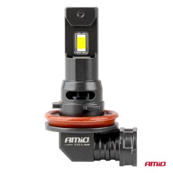 Amio - Λαμπτήρες LED F25 PRO Black Edition H8/H9/H11/H16 68W 12-24V Full CAN Bus με Φωτεινότητα 7646lm σε Ψυχρό Λευκό 6000K για Επιβατικά Αυτοκίνητα & Φορτηγά - Σετ 2 τεμ. (04721/AM) Amio - Λαμπτήρες LED F25 PRO Black Edition H8/H9/H11/H16 68W 12-24V Full CAN Bus με Φωτεινότητα 7646lm σε Ψυχρό Λευκό 6000K για Επιβατικά Αυτοκίνητα & Φορτηγά - Σετ 2 τεμ. (04721/AM)