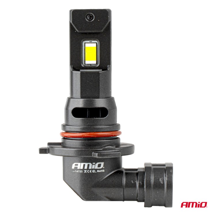Amio - Λαμπτήρες LED F25 PRO Black Edition HB3 (9005) 68W 12-24V Full CAN Bus με Φωτεινότητα 7646lm σε Ψυχρό Λευκό 6000K για Επιβατικά Αυτοκίνητα & Φορτηγά - Σετ 2 τεμ. (04722/AM) Amio - Λαμπτήρες LED F25 PRO Black Edition HB3 (9005) 68W 12-24V Full CAN Bus με Φωτεινότητα 7646lm σε Ψυχρό Λευκό 6000K για Επιβατικά Αυτοκίνητα & Φορτηγά - Σετ 2 τεμ. (04722/AM)