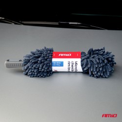 Amio - Βούρτσα Καθαρισμού Ζαντών διάσταση 7x7x37cm υλικό Σενίλ Μικροΐνες - 1 Τεμάχιο (04726/AM)
